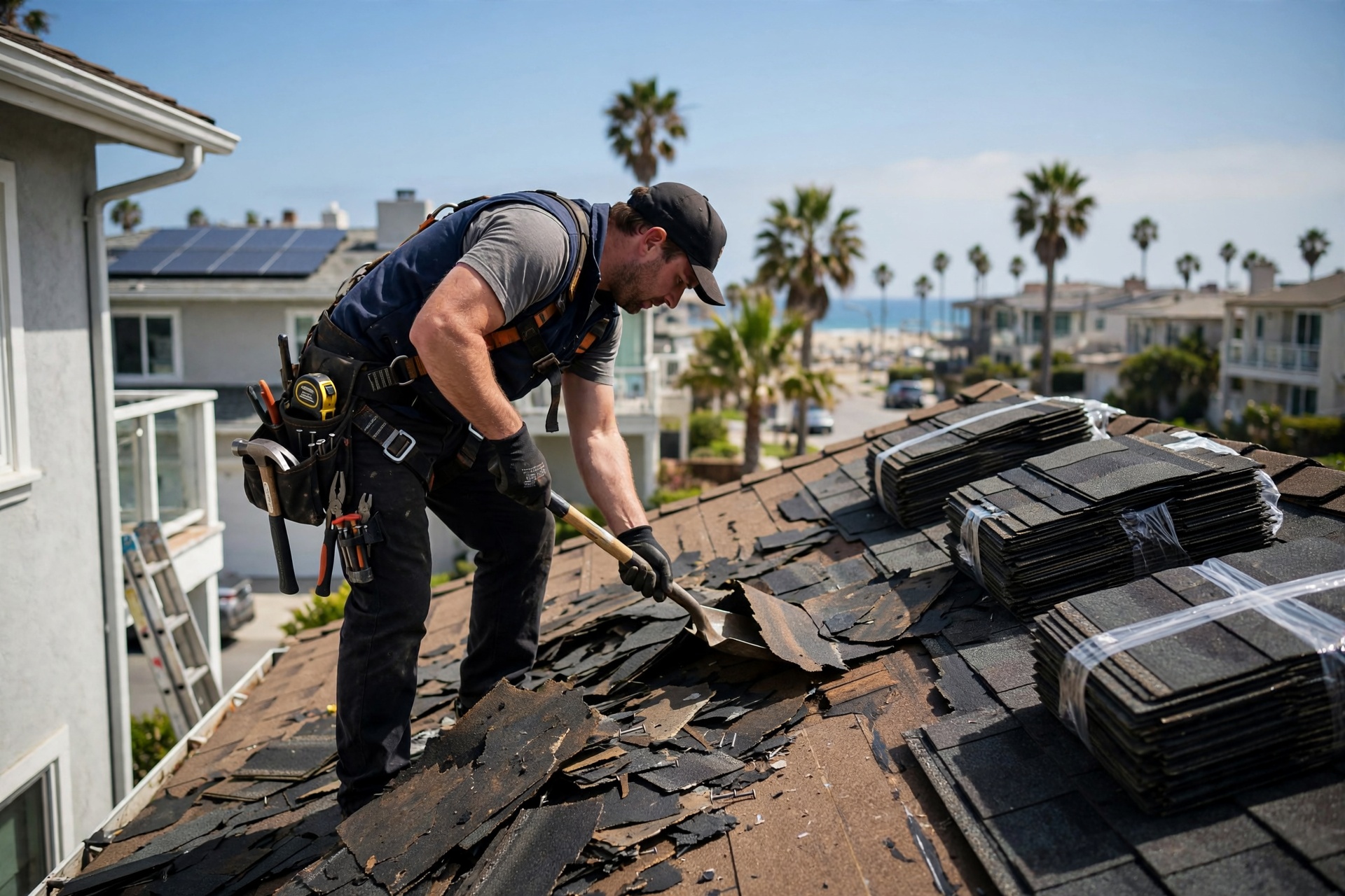 Roof Replacement in Manhattan Beach, CA